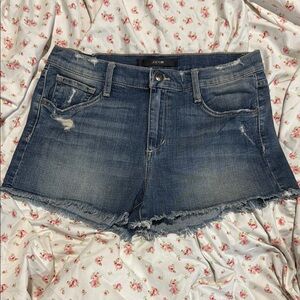 (NWT) Joe's Jeans Distressed Blue Jean Shorts